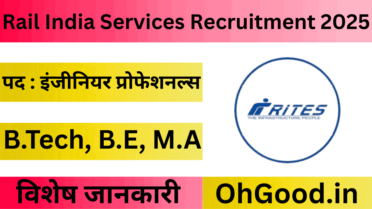 Rail India Services Recruitment 2025